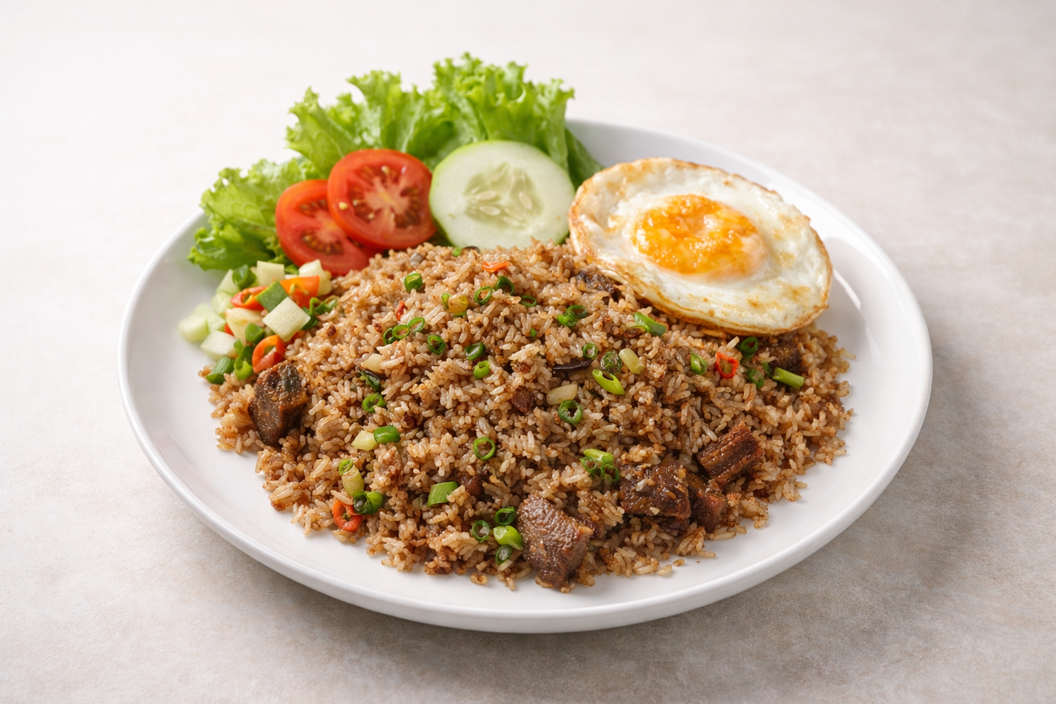 Nasi Goreng Cikur Babat Sapi